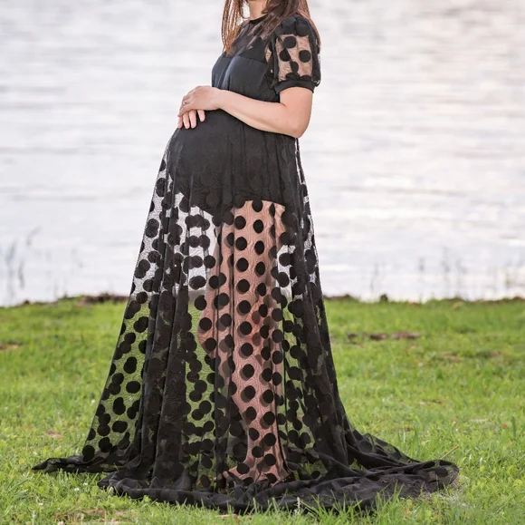 Maternity two piece dress - Picture 2 of 2